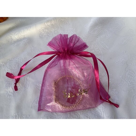 Lilly Pulitzer Elephant Cuff Bracelet Gold-tone Rhinestone Hinged Bracelet NWT - Picture 14 of 15